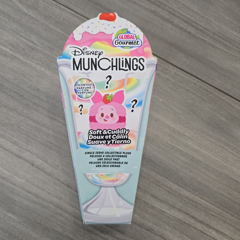 Disney Munchlings Global Gourmet Single Serve Scented Plush SEALED Mystery Cone